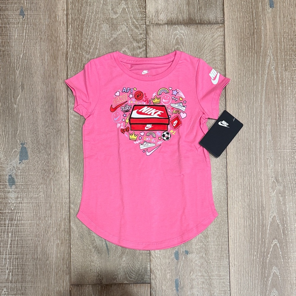 Nike Kids Pink Short Sleeve Tee